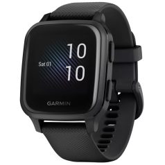   Garmin Venu Sq Music okosóra Fekete, szürke kerettel (010-02426-10)