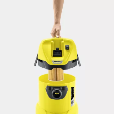   Karcher 1.629-911.0 WD 3 Battery Set EU-II Száraz-nedves, akkumulátoros porszívó