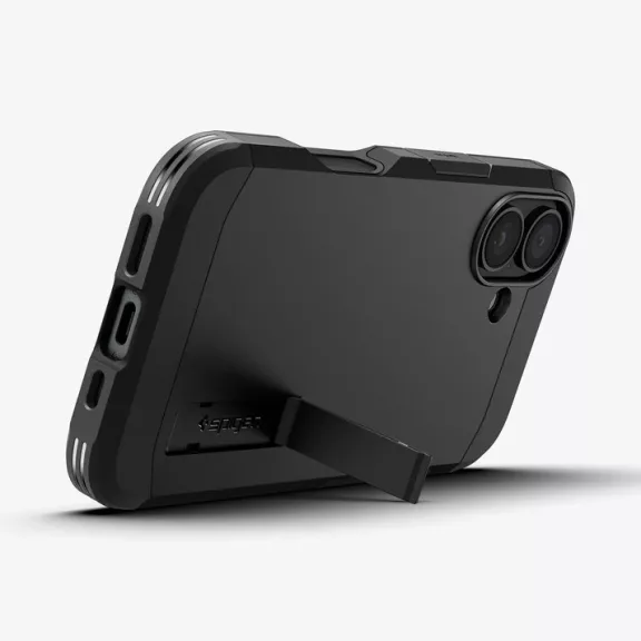 Spigen Tough Armor Apple iPhone 16 tok, fekete