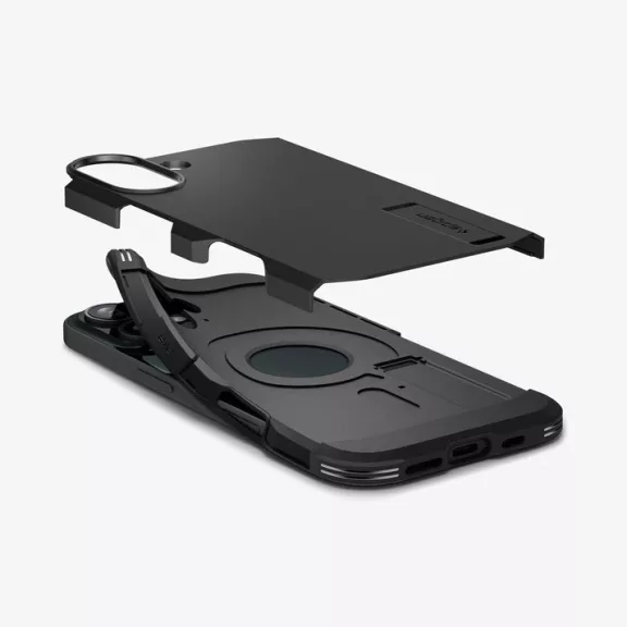 Spigen Tough Armor Apple iPhone 16 tok, fekete