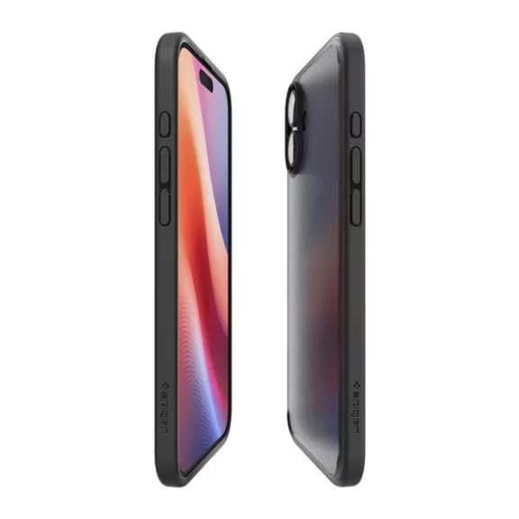 Spigen Ultra Hybrid Apple iPhone 16 tok, Frost, fekete