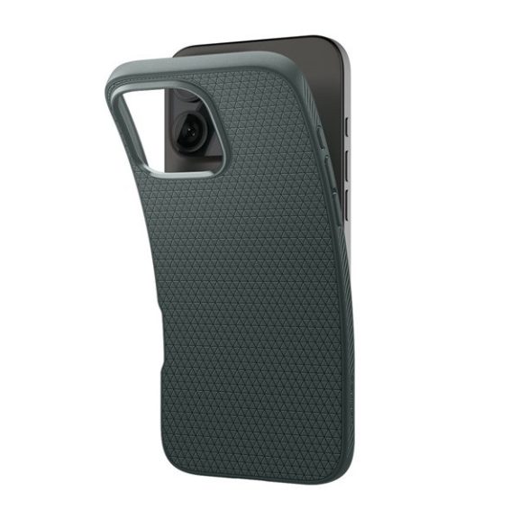 Spigen Liquid Air Apple iPhone 16 Pro tok Abyss Green, zöld