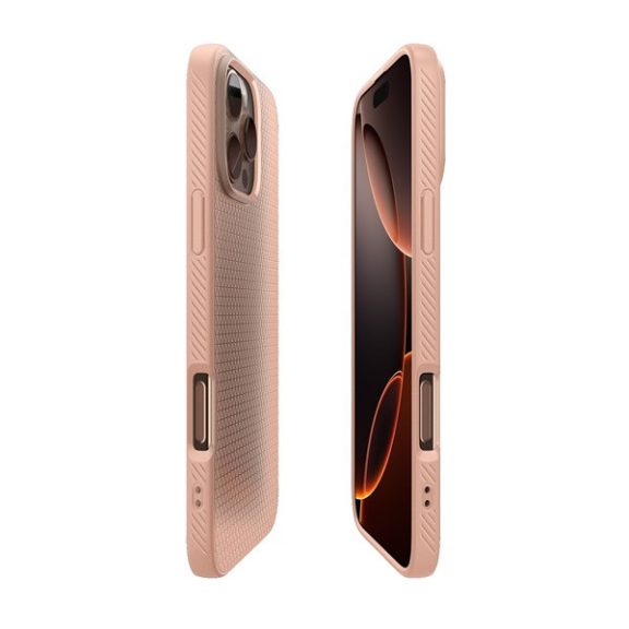 Spigen Liquid Air Apple iPhone 16 Pro tok, Rose Titanium, rozéarany