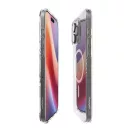 Spigen Liquid Crystal MagFit Apple iPhone 16 Pro tok, MagSafe, Crystal Clear, átlátszó