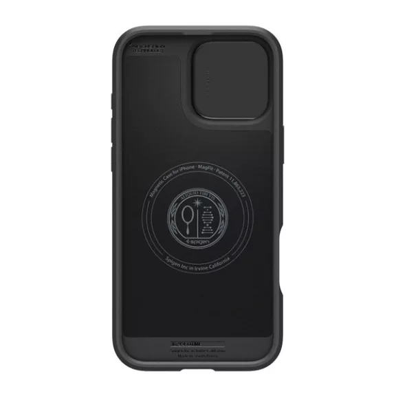 Spigen Optik Armor MagFit Apple iPhone 16 Pro tok, fekete