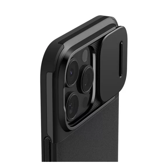 Spigen Optik Armor MagFit Apple iPhone 16 Pro tok, fekete