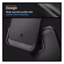 Spigen Rugged Armor MagFit Apple iPhone 16 Pro tok, Matte Black, fekete
