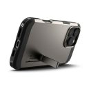 Spigen Tough Armor MagFit Apple iPhone 16 Pro tok, MagSafe, Gunmetal, fekete