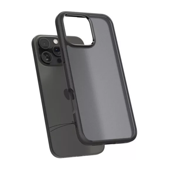 Spigen Ultra Hybrid Apple iPhone 16 Pro tok, Frost, fekete