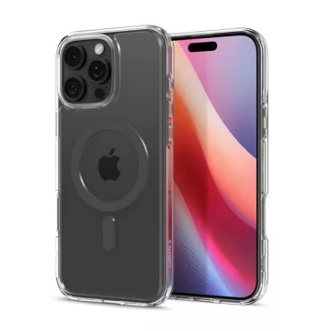   Spigen Ultra Hybrid MagFit Apple iPhone 16 Pro tok, MagSafe Grafit, szürke