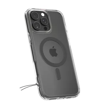   Spigen Ultra Hybrid MagFit Apple iPhone 16 Pro tok, MagSafe Grafit, szürke