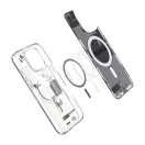 Spigen Ultra Hybrid MagFit Apple iPhone 16 Pro tok, MagSafe Natural Titanium, Zero One, átlátszó