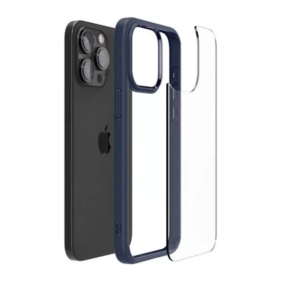 Spigen Ultra Hybrid Apple iPhone 16 Pro tok, Navy Blue, kék