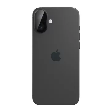   Spigen Glas.tR Optik Apple iPhone 16 Plus / iPhone 16 Tempered kameravédő fólia, fekete (2db)