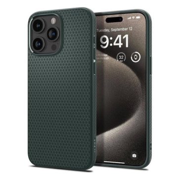   Spigen Liquid Air Apple iPhone 16 Pro Max tok Abyss Green, zöld