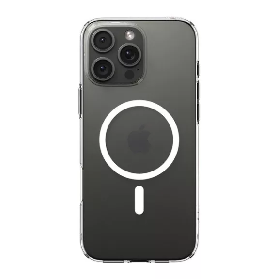 Spigen Liquid Crystal MagFit Apple iPhone 16 Pro Max tok, MagSafe, Crystal Clear, átlátszó