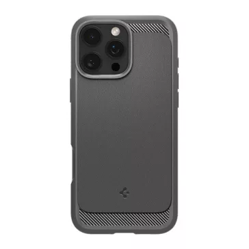   Spigen Rugged Armor MagFit Apple iPhone 16 Pro Max tok, szürke