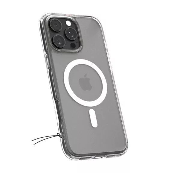 Spigen Ultra Hybrid MagFit Apple iPhone 16 Pro Max tok, MagSafe, Frost Clear tok, átlátszó