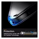 Spigen Ultra Hybrid MagFit Apple iPhone 16 Pro Max tok, MagSafe, Frost Clear tok, átlátszó