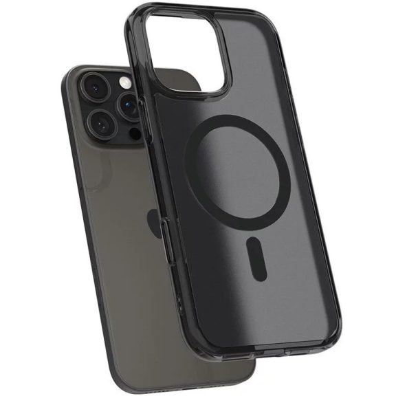 Spigen Ultra Hybrid T MagFit Apple iPhone 16 Pro Max tok, MagSafe, Frost Black, fekete