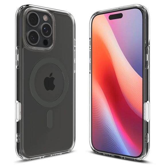 Spigen Ultra Hybrid T MagFit Apple iPhone 16 Pro Max tok, Graphite MagSafe, szürke