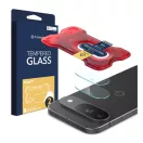 Spigen Caseology Snap Fit Google Pixel 9 Pro Tempered Glass kameravédő fólia felhelyező kerettel, átlátszó (2db)