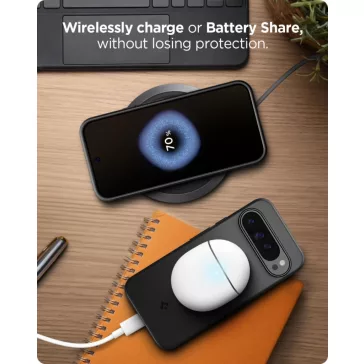 Spigen Thin Fit Google Pixel 9 Pro / Pixel 9 tok, fekete