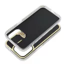 Teddy Bear iPhone 13 Pro csillogó köves tok, arany