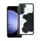 Teddy Bear Samsung Galaxy A15 4G / A15 5G csillogó köves tok, fekete