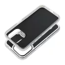 Teddy Bear iPhone 16 Pro csillogó köves tok, ezüst