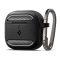 Spigen Rugged Armor AirPods 4 tok, Matte Black, fekete ACS08642
