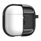 Spigen Rugged Armor AirPods 4 tok, Matte Black, fekete ACS08642