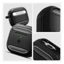 Spigen Rugged Armor AirPods 4 tok, Matte Black, fekete ACS08642