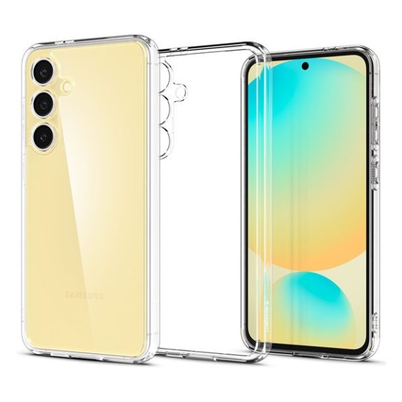 Spigen Ultra Hybrid Samsung Galaxy S24 FE tok, Crystal Clear, átlátszó