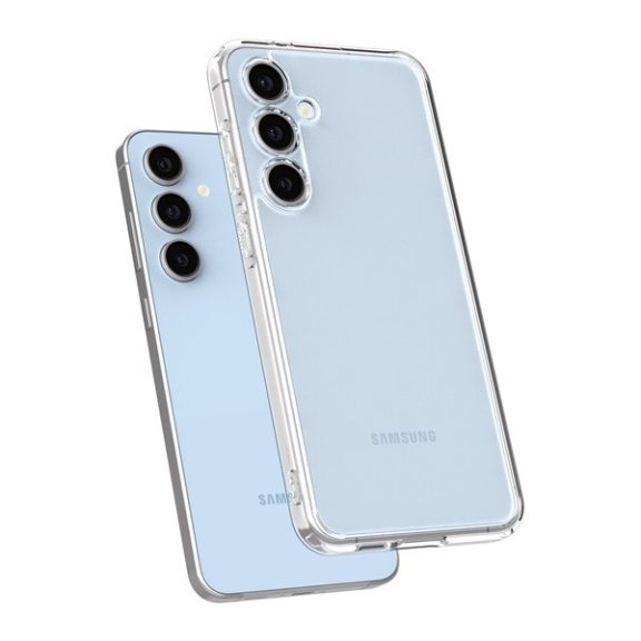 Spigen Ultra Hybrid Samsung Galaxy S24 FE tok, Crystal Clear, átlátszó