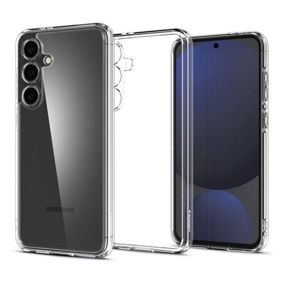 Spigen Ultra Hybrid Samsung Galaxy S24 FE tok, Crystal Clear, átlátszó
