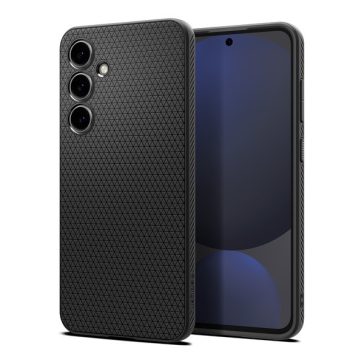   Spigen Liquid Air Samsung Galaxy S24 FE tok, Matte fekete, fekete