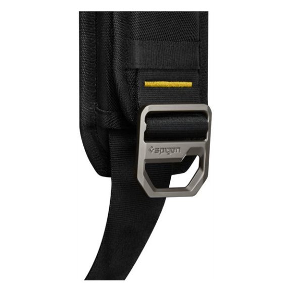 Spigen Klasden KD410 vízálló válltáska kulcstartóval, fekete