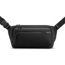 Spigen Klasden KD410 vízálló válltáska kulcstartóval, fekete