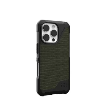 UAG Metropolis LT iPhone 16 Pro Magsafe tok, Kevlar Olive