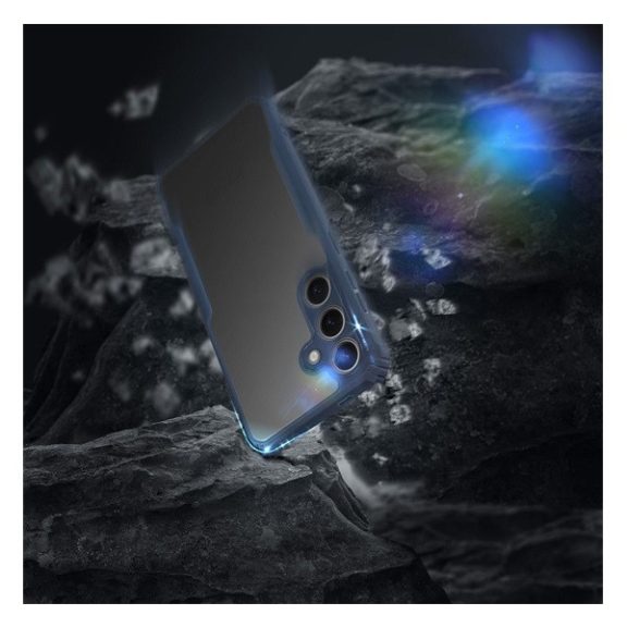 Samsung Galaxy A16 ütésálló tok erősített peremmel, tengerészkék