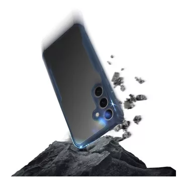   Samsung Galaxy A55 ütésálló tok erősített peremmel, tengerészkék