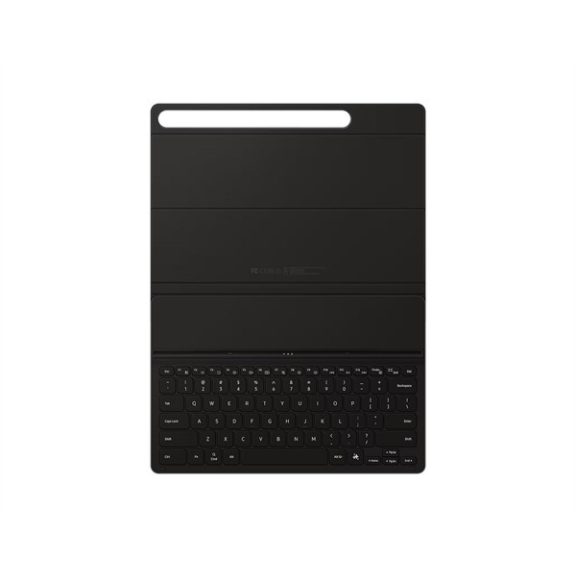 Samsung Book Keyboard Slim Galaxy Tab S9+/S10+ gyári billentyűzetes tok, angol kiosztás, fekete EF-DX820UBE