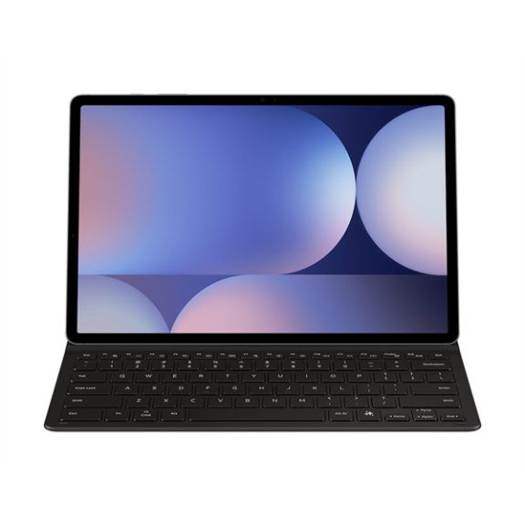 Samsung Book Keyboard Slim Galaxy Tab S9+/S10+ gyári billentyűzetes tok, angol kiosztás, fekete EF-DX820UBE