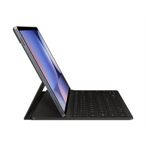 Samsung Book Keyboard Slim Galaxy Tab S9+/S10+ gyári billentyűzetes tok, angol kiosztás, fekete EF-DX820UBE