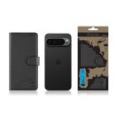 Tactical Field Notes Google Pixel 9 Pro XL flip/oldalra nyíló tok, fekete