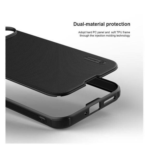 Nillkin Super Frosted Pro Google Pixel 9 Pro XL műanyag tok, fekete