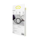 Baseus iPhone USB / Lightning adat/töltőkábel, 2,4A, 1m, Piros/Fekete