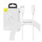 Baseus Superior USB-USB-C kábel, 66W, 2 m, fehér