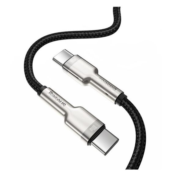 Baseus Cafule USB-C - USB-C kábel, 100W, 1m, fekete